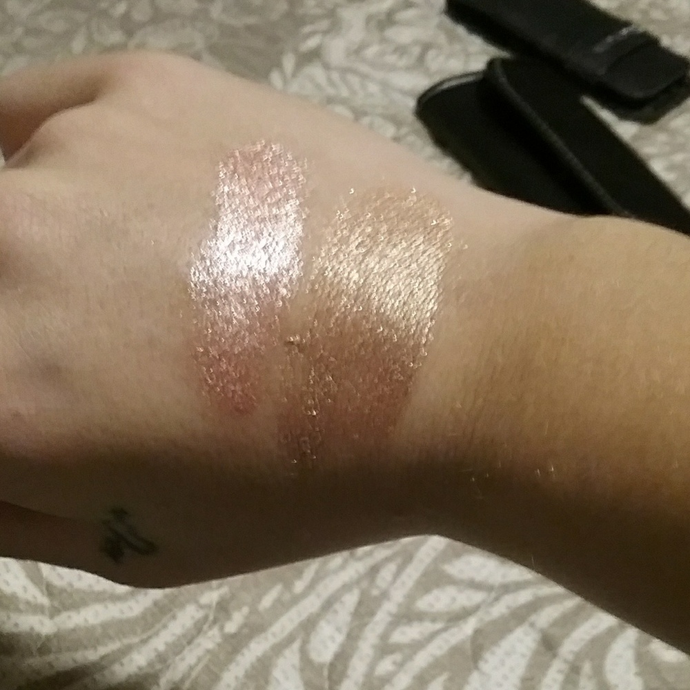 Liquid and cream highlighters